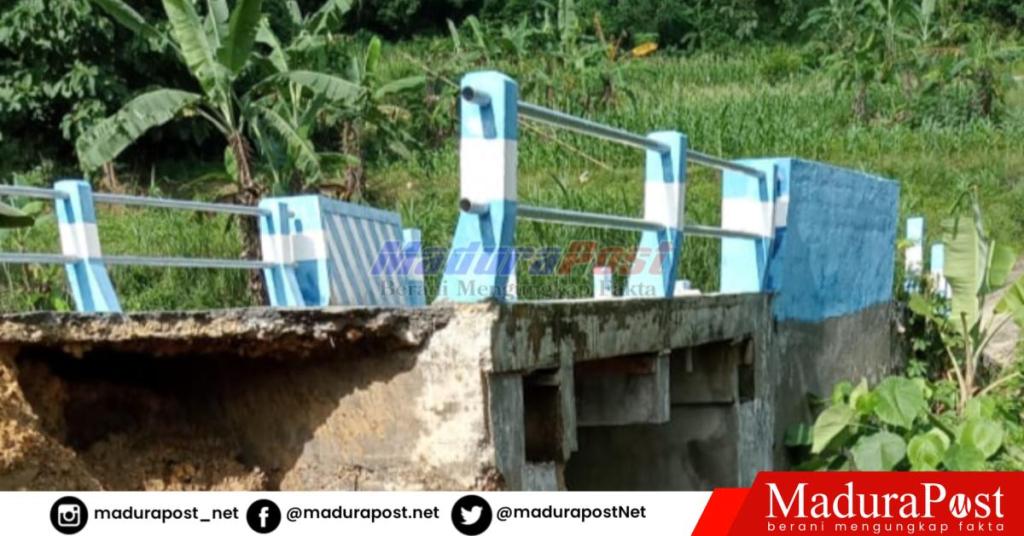 PUPR Sampang Diduga Sembunyikan Nama CV yang Kerjakan Jembatan Ambruk di Sokobanah
