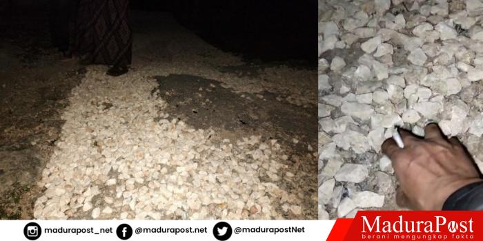 Proyek Pengaspalan Jalan di Dusun Palalang Desa Waru Barat Dipertanyakan&nbsp;Warga