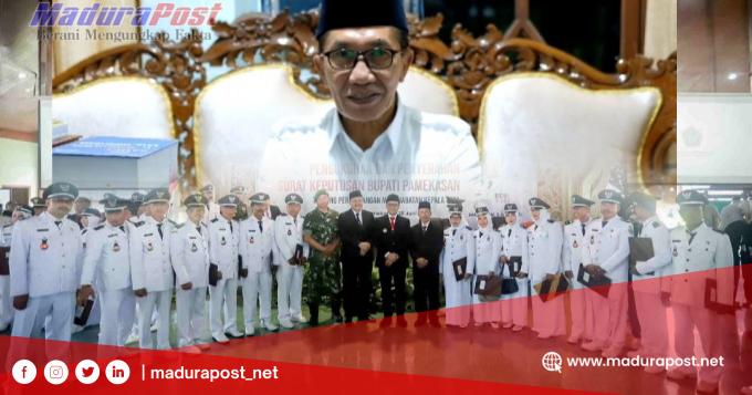 KH.Kholilurrahman : Sukses dan Barokah Kepada 159 Kades di&nbsp;Pamekasan