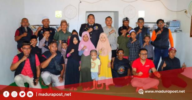 Kapolres Pamekasan dan Komunitas Vespa Kunjungi Pesantren Santuni Anak Yatim