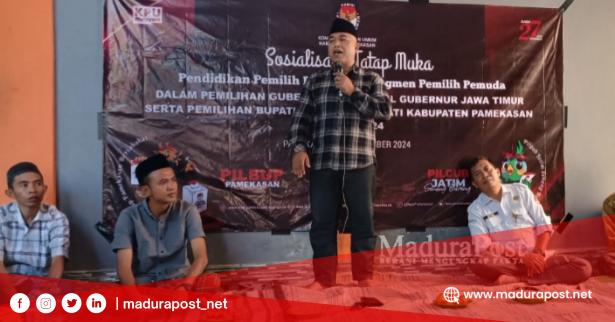 KPU Pamekasan Ajak Warga Pantura Sukseskan Pilkada Serentak&nbsp;2024