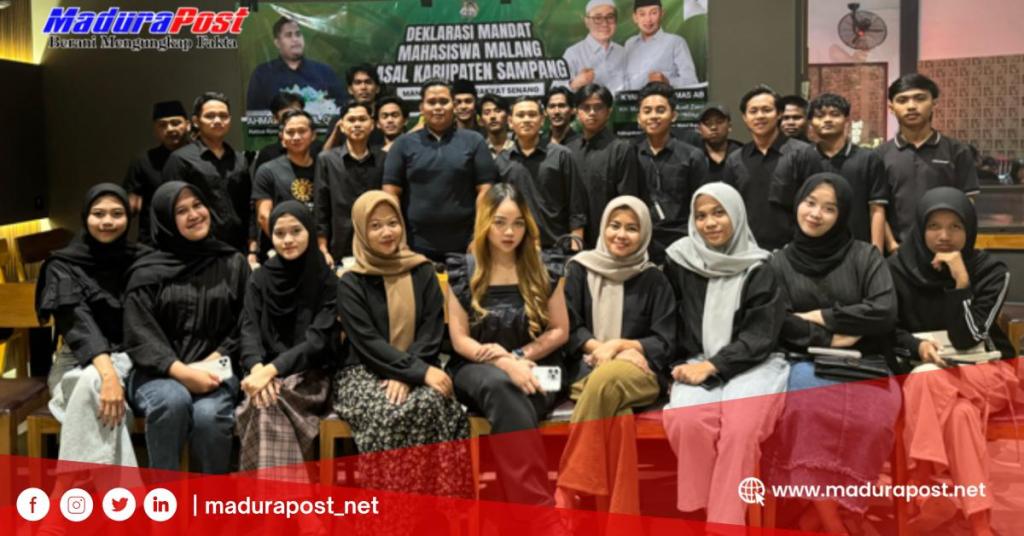 Dianggap Jadi Calon Paling Visioner, Mahasiswa Malang Asal Sampang Dukung Mandat di Pilkada&nbsp;2024