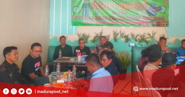Ngopi Bareng Wartawan, Kasatlantas Sampang Dorong Sinergi untuk&nbsp;Kamtibmas