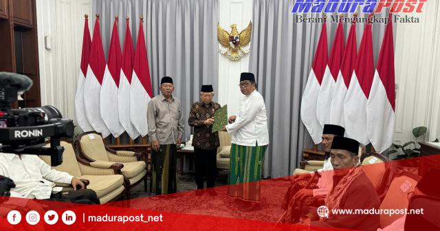 Ikbas Bersama Ulama Madura Bertemu Wapres Tindak Lanjuti Demo Tolak PP 28/2024