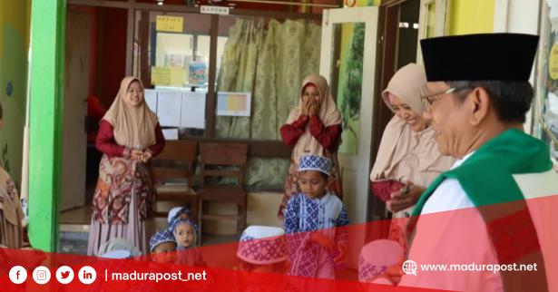 Kiai Mujahid Janji Perhatikan PAUD Pamekasan Jika Pasangan ‘Tauhid’ Menang&nbsp;Pilkada